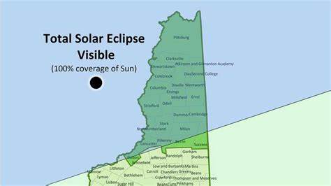Experience the Total Solar Eclipse in New Hampshire: A Guide to the Path of Totality