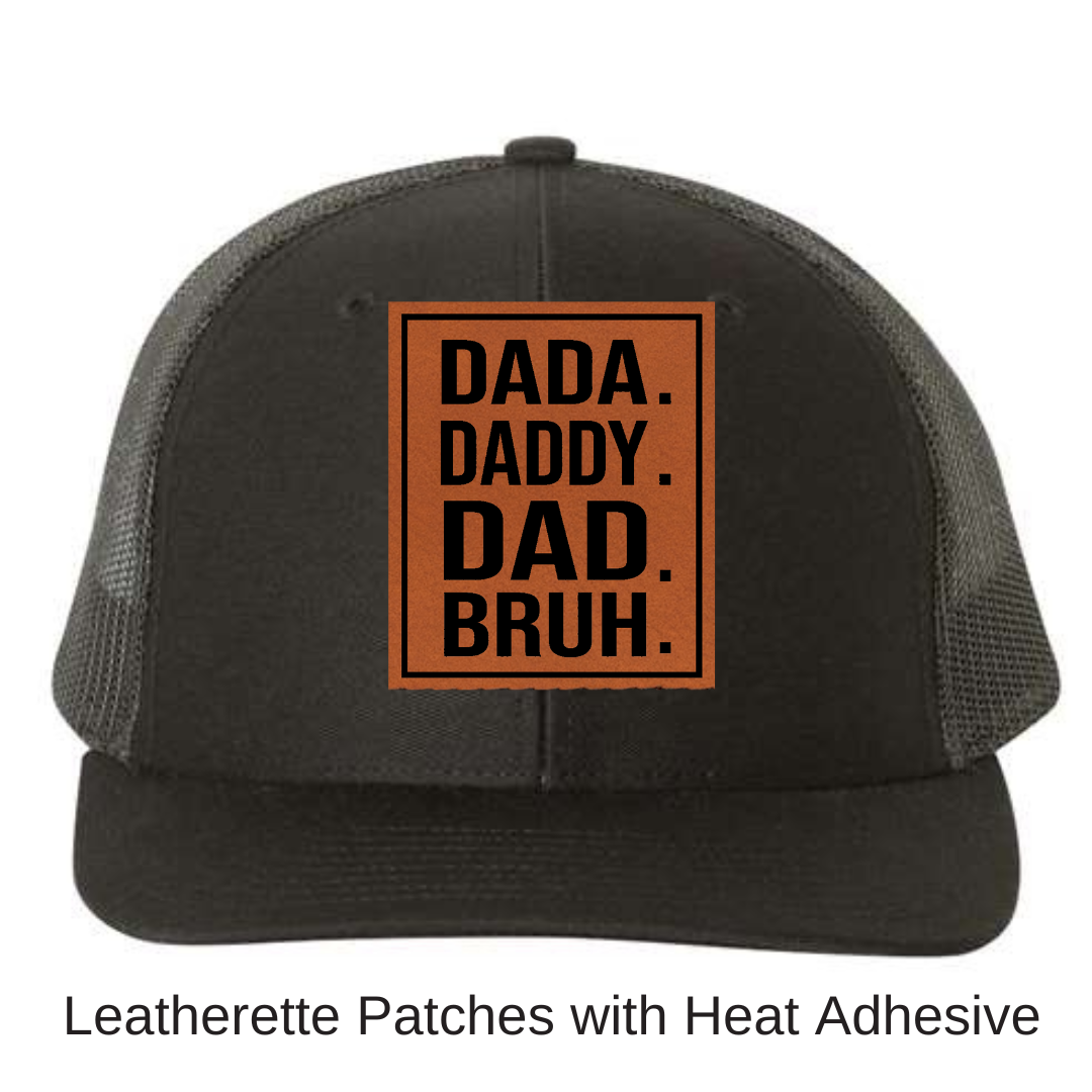 Dad Bruh Richardson Leatherette Path Hat